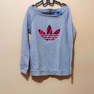 Adidas Zip Up Sweatshirt